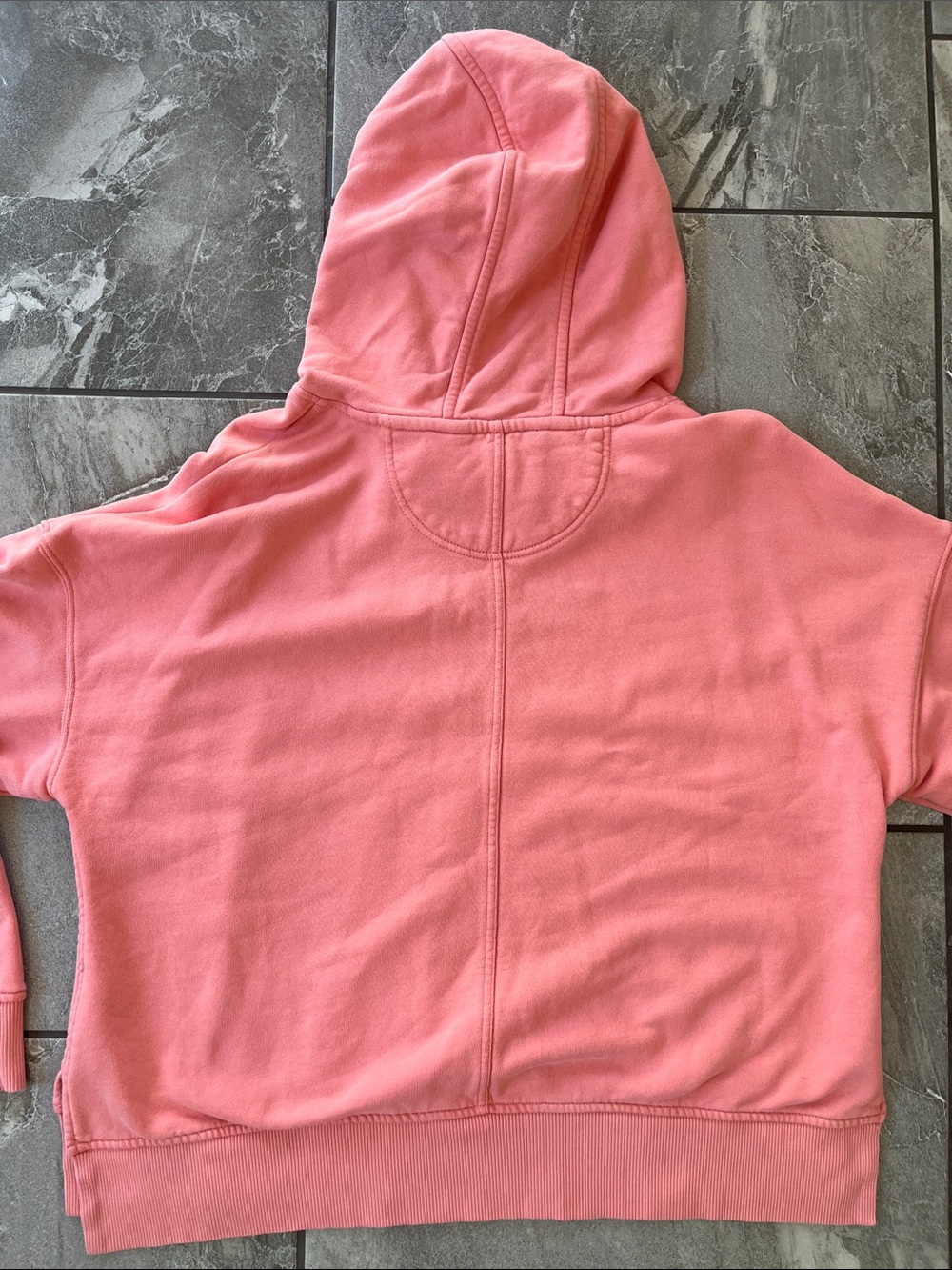 💓 Carhartt French Terry Midweight Hoodie Size Large Oversized Pink - Picture 4 of 11